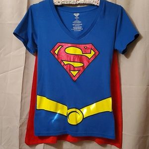 Superman T-shirt w/ Cape